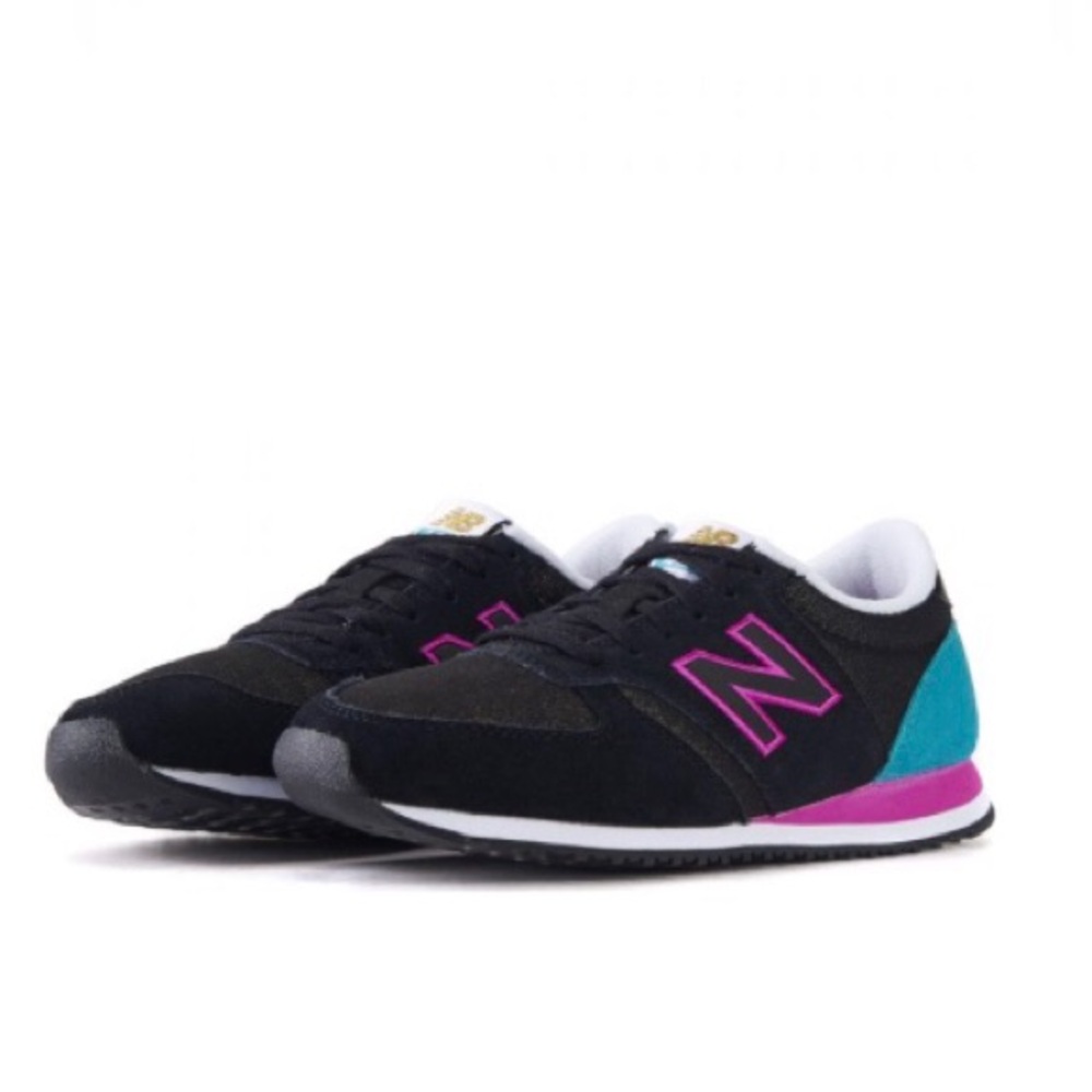 New Balance RARE Classic 420 Bold Brights Galapagos Azalea Black Sneakers